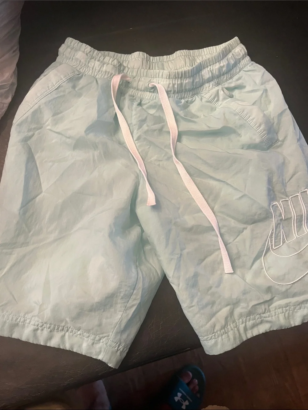 Nike Men’s Mint Green Athletic Shorts